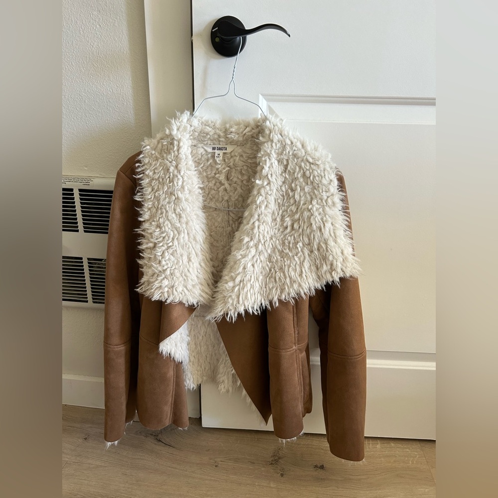 BB Dakota Fur Lined and Brown Suede (Medium)